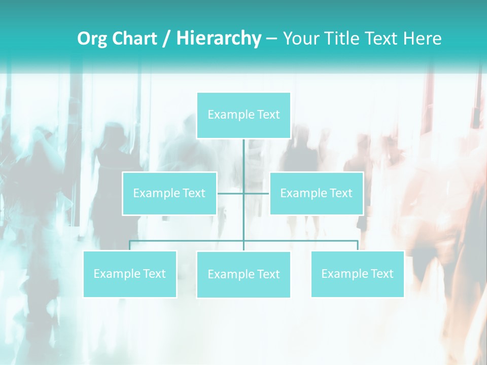 Shadows Of People PowerPoint Template