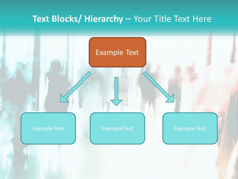 Shadows Of People PowerPoint Template