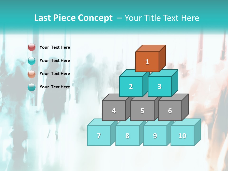 Shadows Of People PowerPoint Template