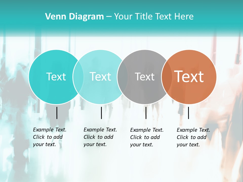 Shadows Of People PowerPoint Template