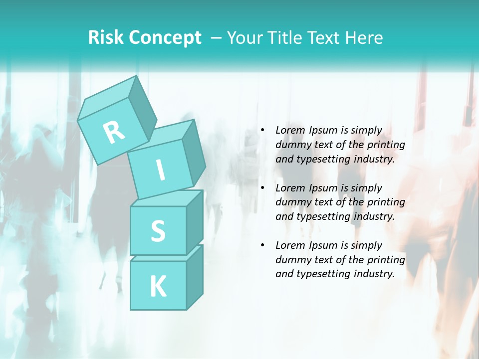 Shadows Of People PowerPoint Template