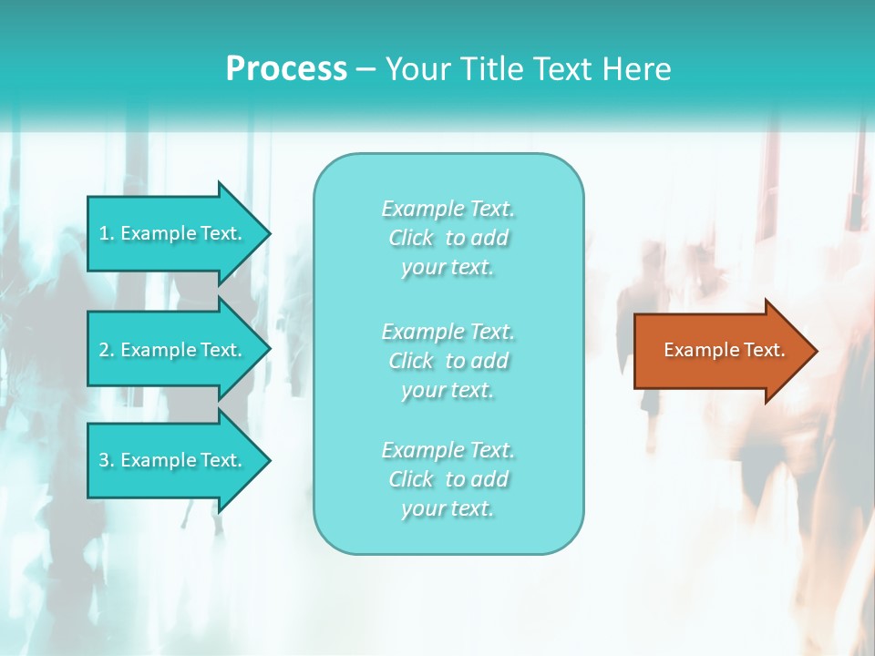 Shadows Of People PowerPoint Template