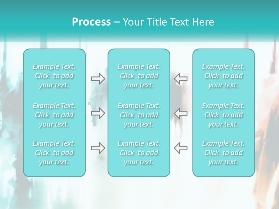Shadows Of People PowerPoint Template