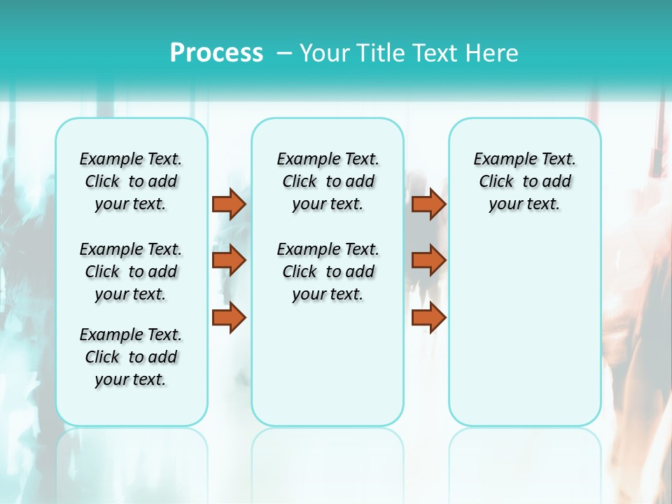 Shadows Of People PowerPoint Template
