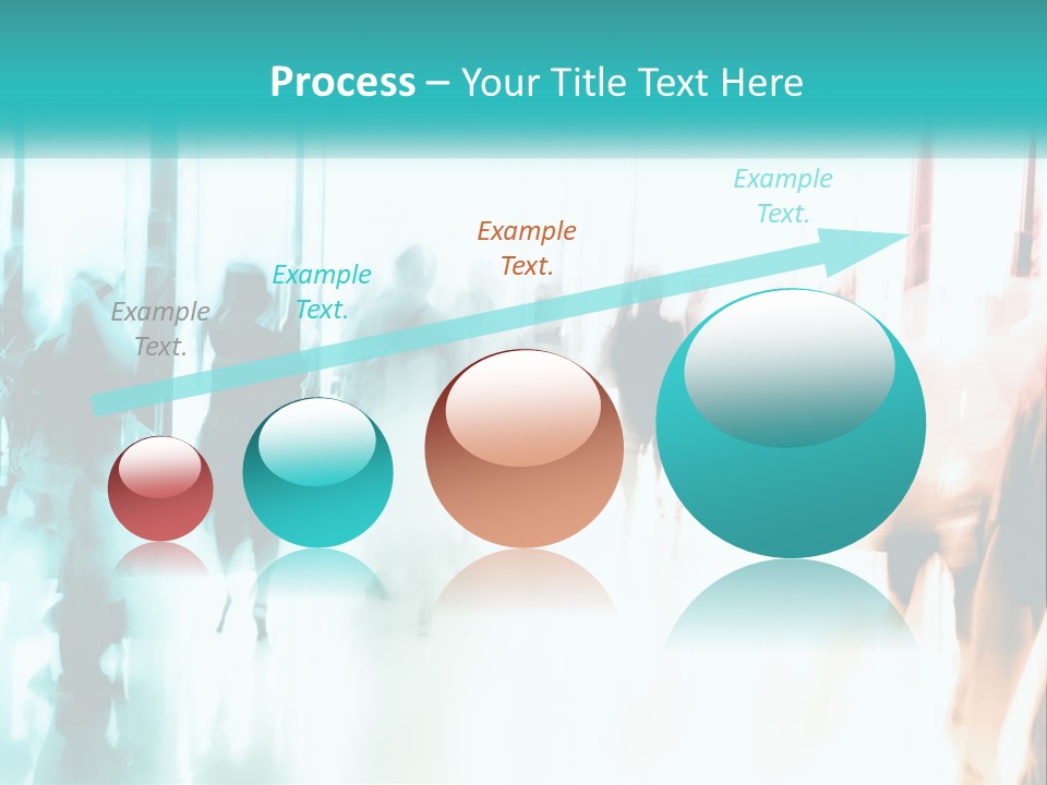 Shadows Of People PowerPoint Template