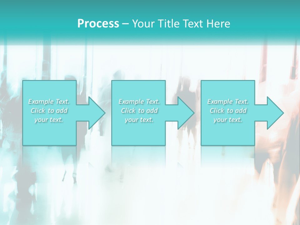 Shadows Of People PowerPoint Template