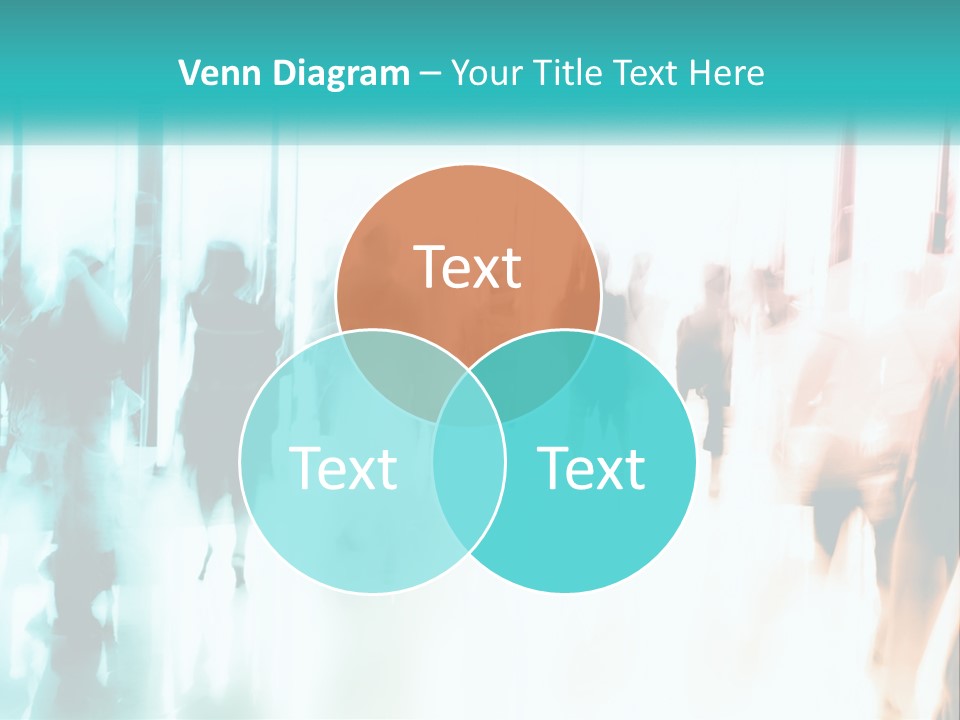 Shadows Of People PowerPoint Template