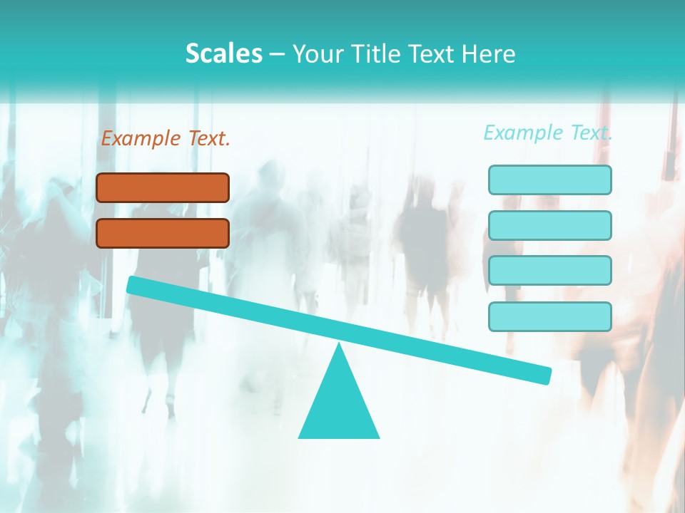 Shadows Of People PowerPoint Template
