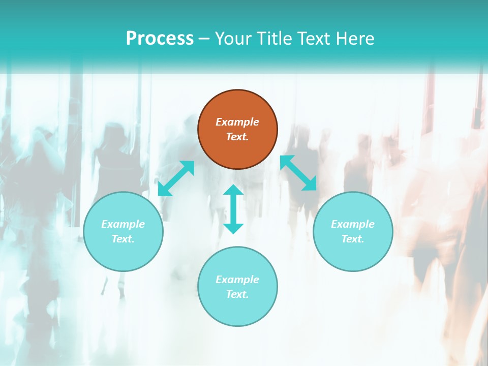 Shadows Of People PowerPoint Template