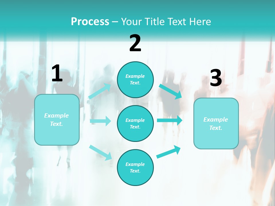 Shadows Of People PowerPoint Template