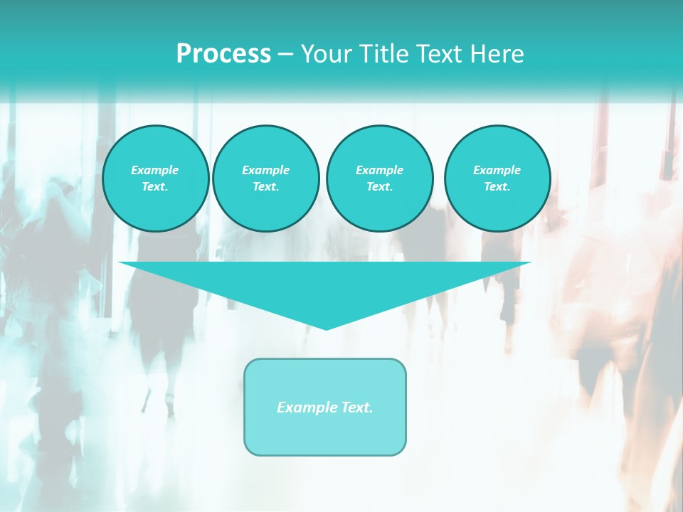 Shadows Of People PowerPoint Template