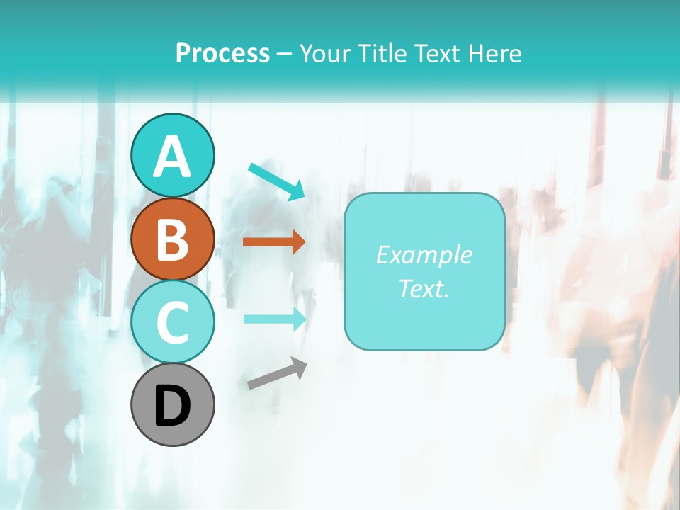 Shadows Of People PowerPoint Template