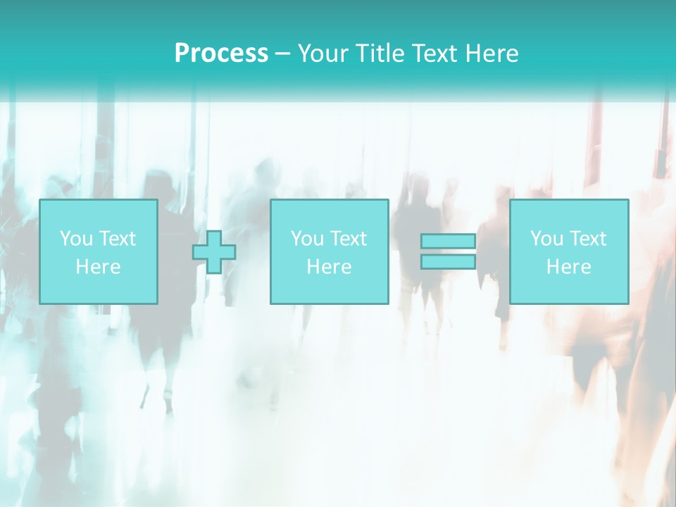 Shadows Of People PowerPoint Template