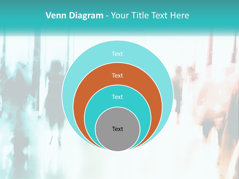 Shadows Of People PowerPoint Template