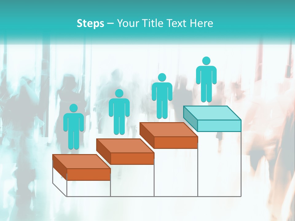 Shadows Of People PowerPoint Template