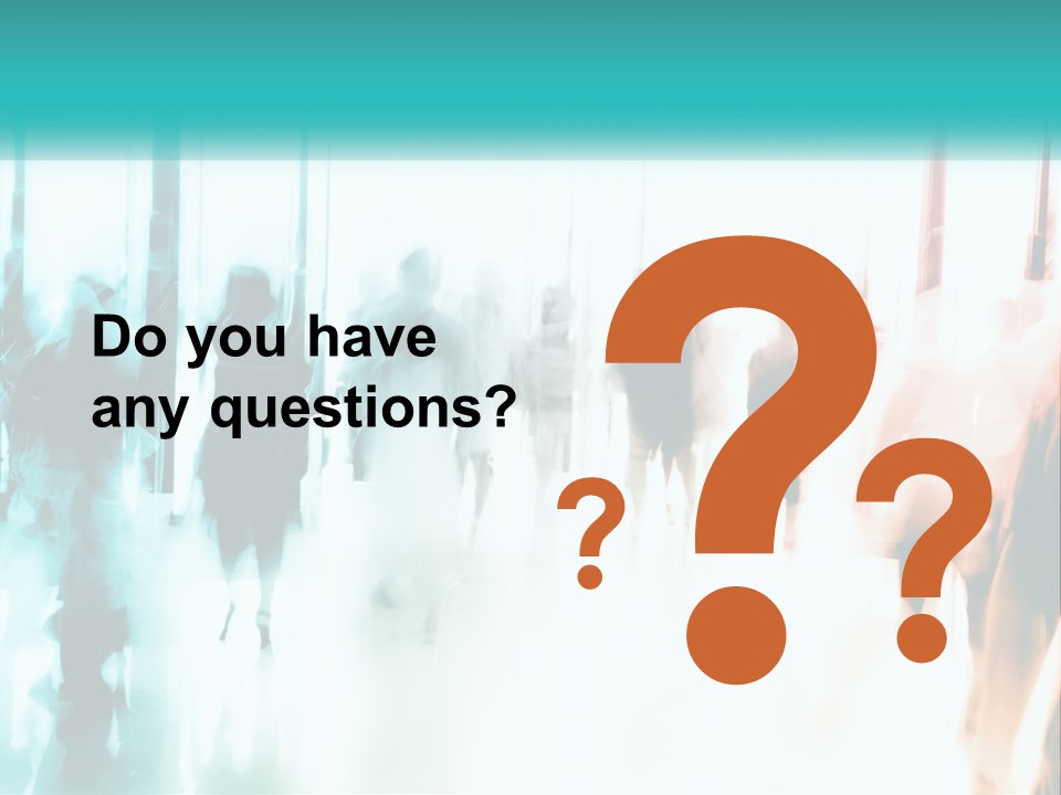 Shadows Of People PowerPoint Template