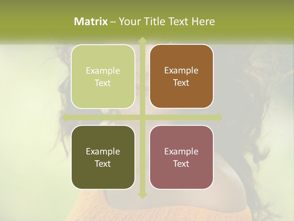 Smiling Girl PowerPoint Template