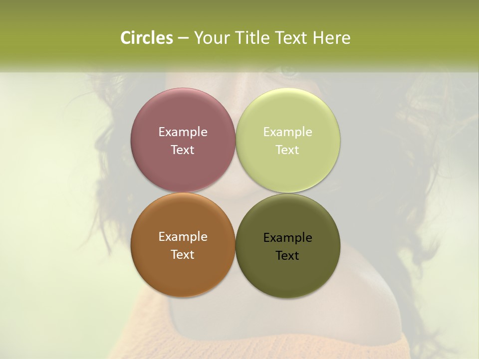 Smiling Girl PowerPoint Template