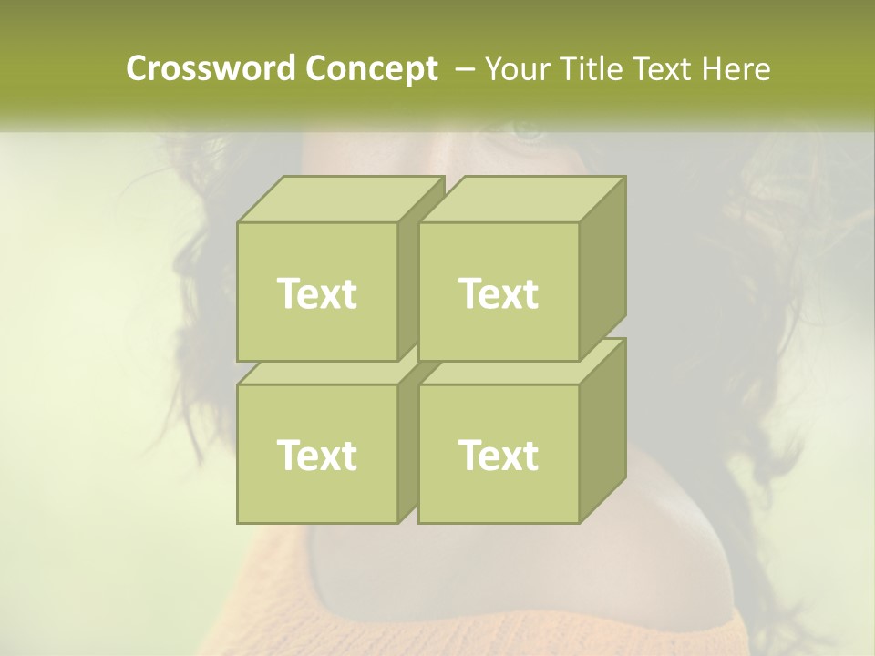 Smiling Girl PowerPoint Template