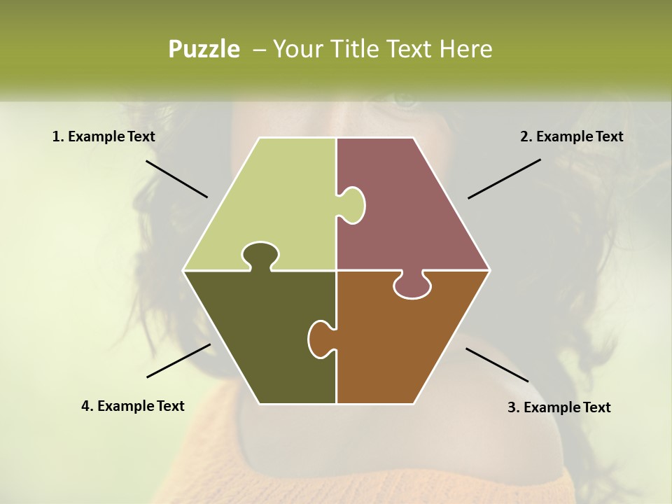 Smiling Girl PowerPoint Template