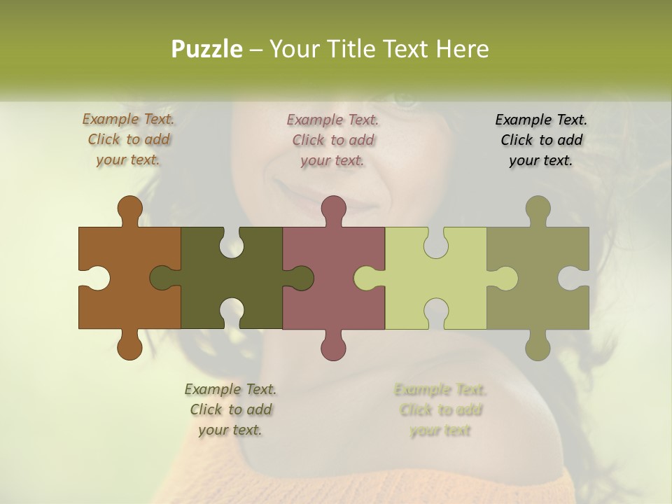 Smiling Girl PowerPoint Template