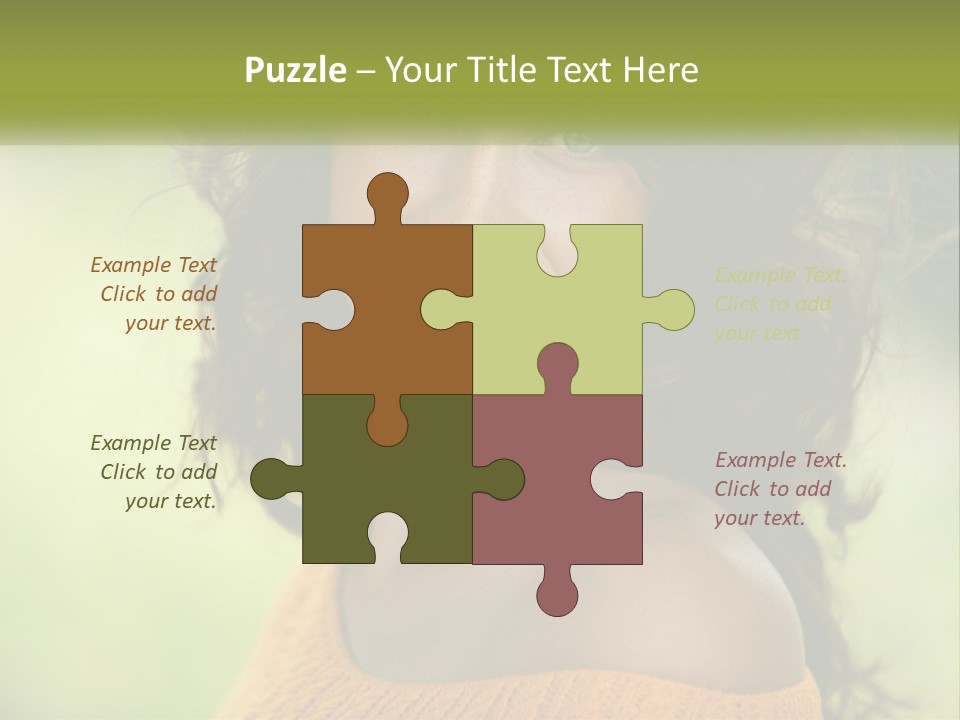 Smiling Girl PowerPoint Template