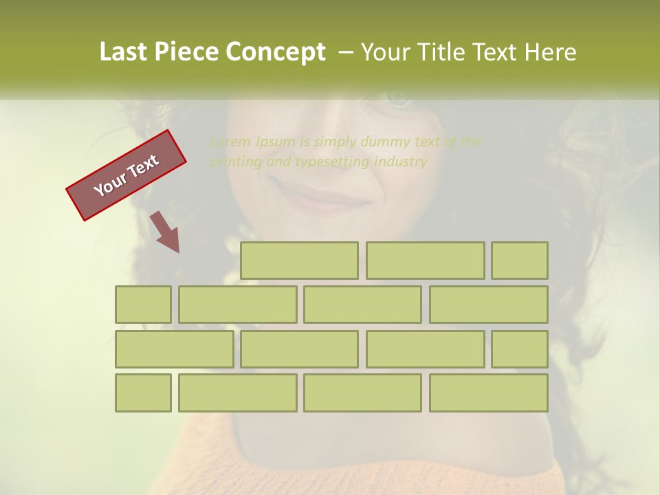 Smiling Girl PowerPoint Template