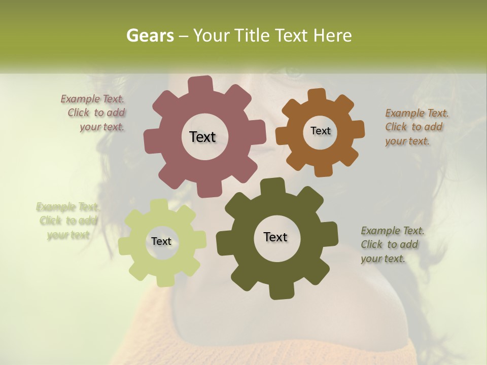 Smiling Girl PowerPoint Template