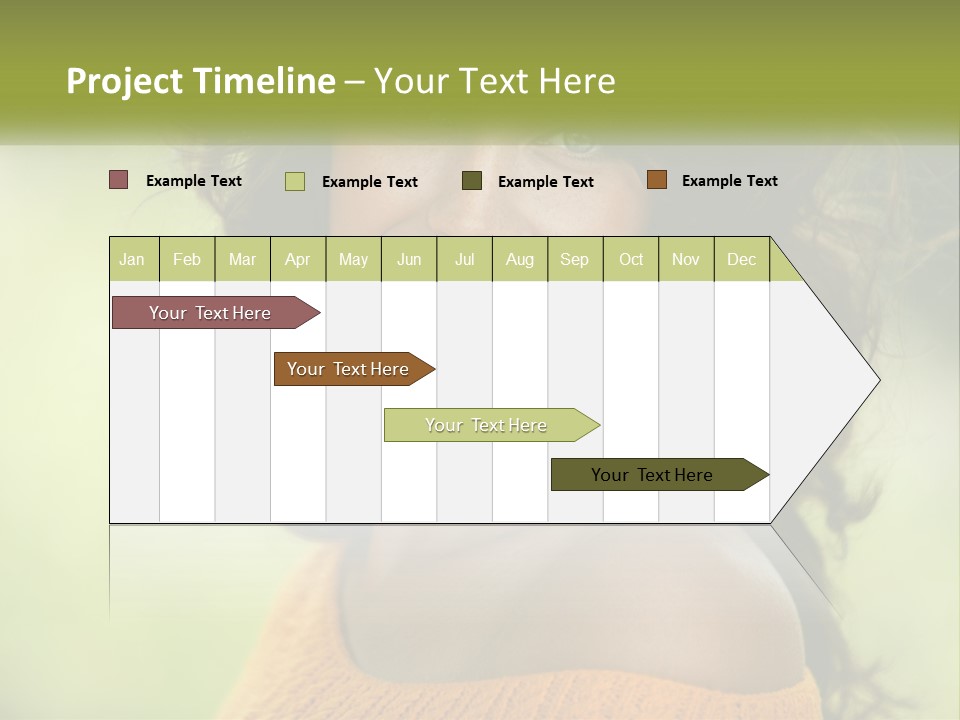 Smiling Girl PowerPoint Template