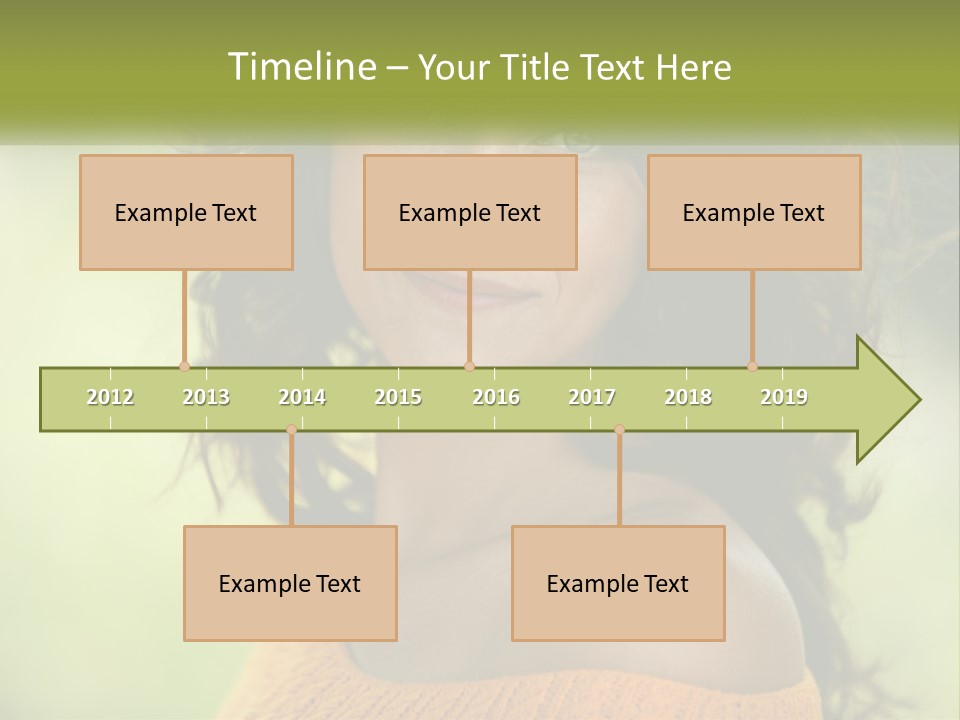 Smiling Girl PowerPoint Template
