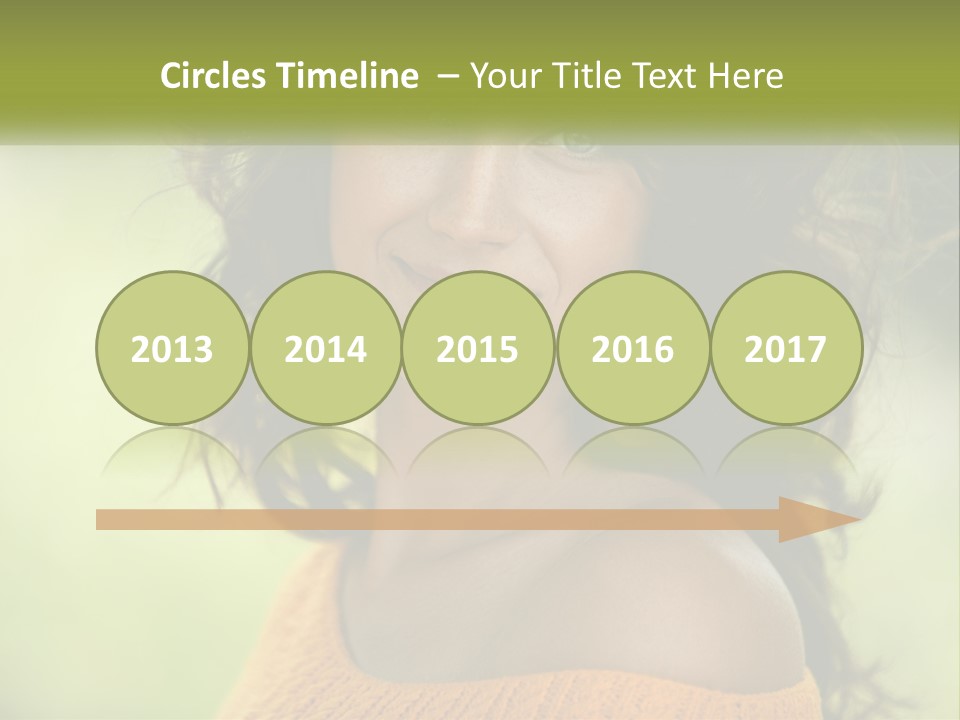 Smiling Girl PowerPoint Template