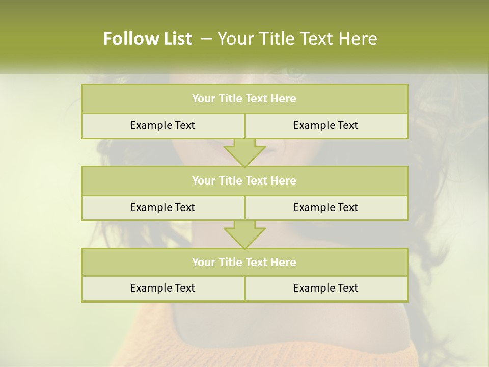 Smiling Girl PowerPoint Template