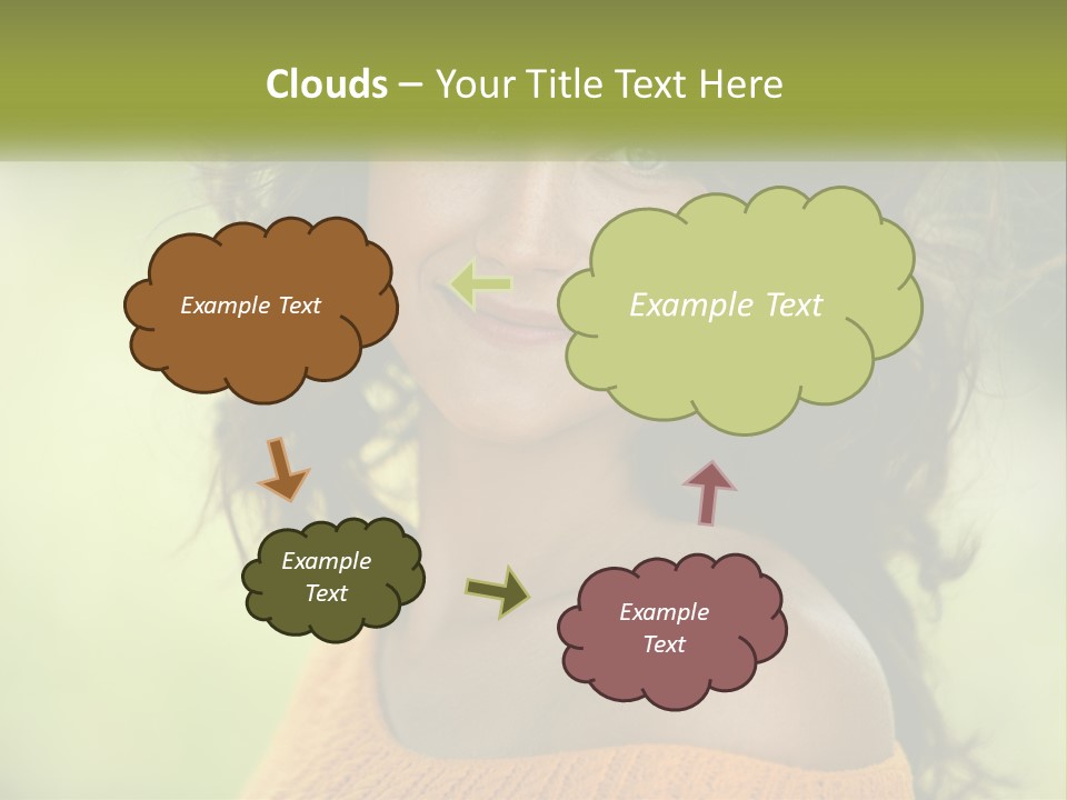 Smiling Girl PowerPoint Template
