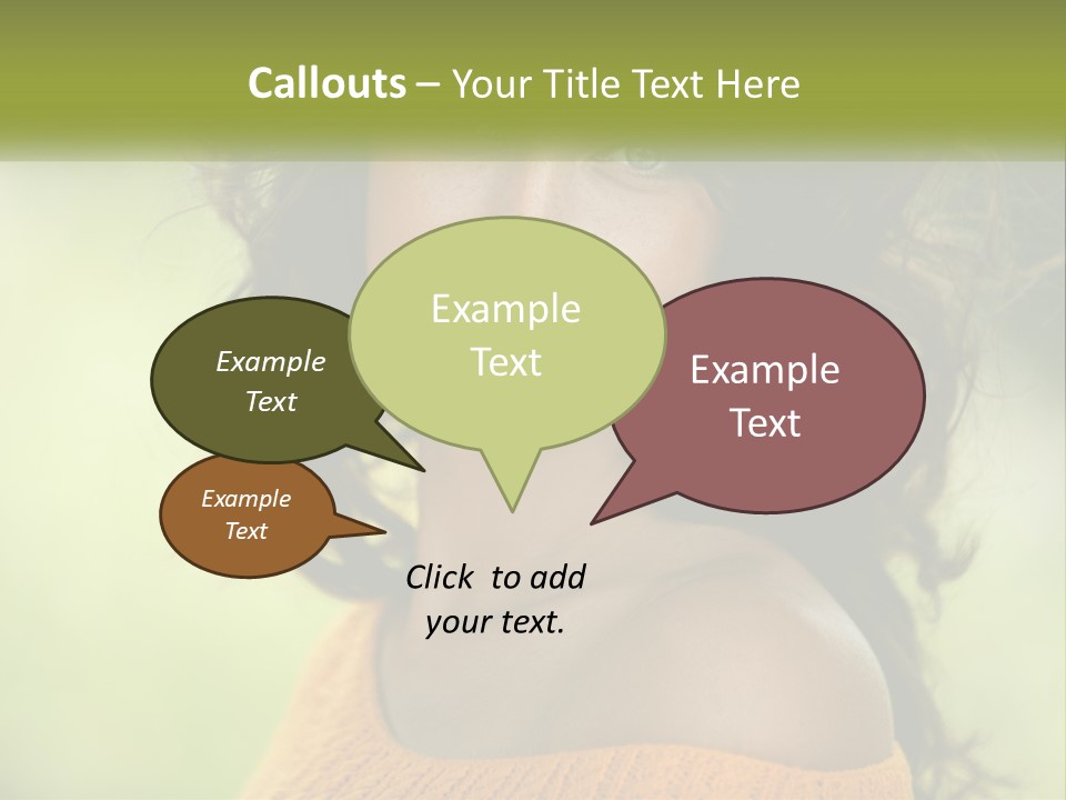 Smiling Girl PowerPoint Template