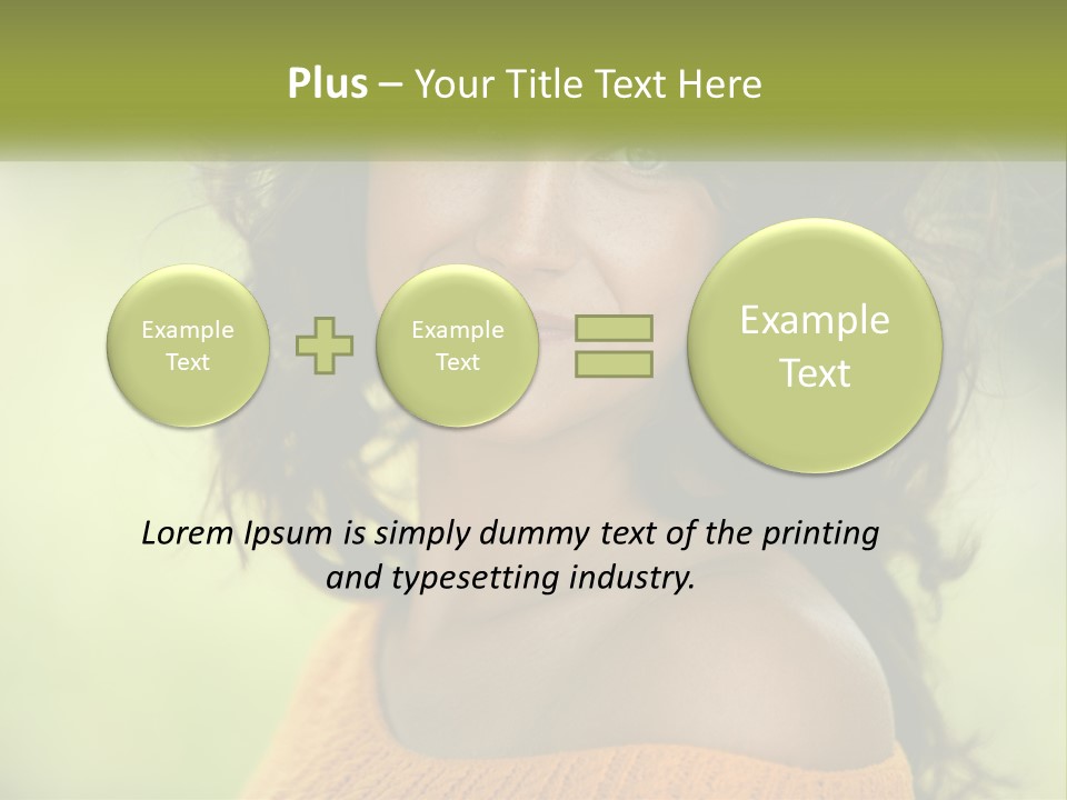 Smiling Girl PowerPoint Template