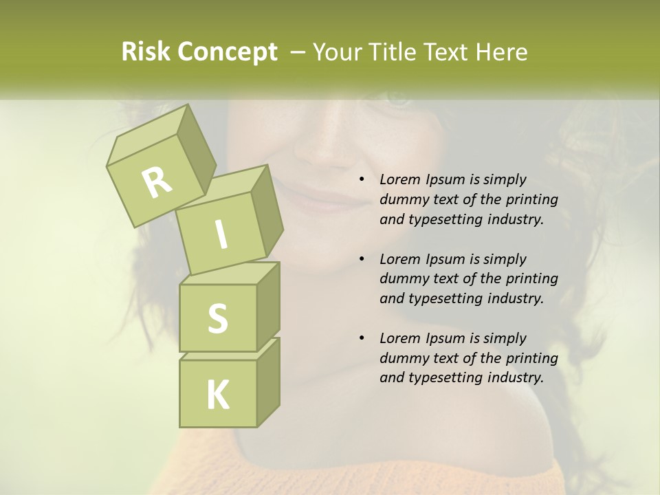 Smiling Girl PowerPoint Template