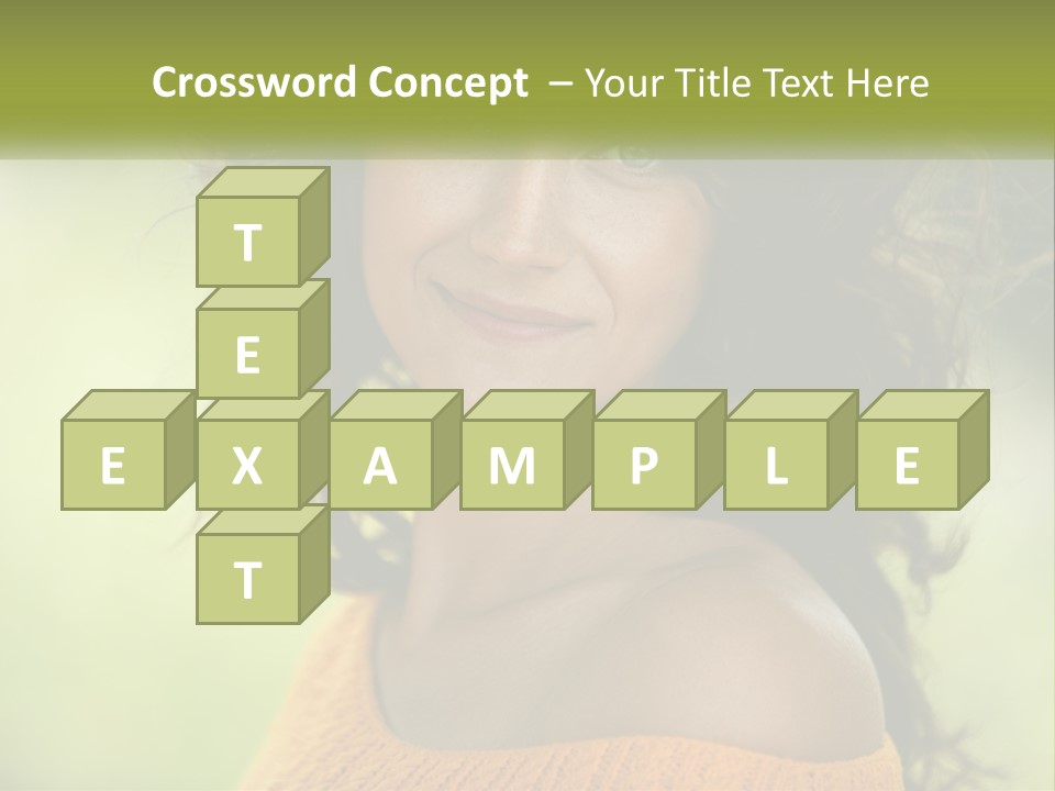 Smiling Girl PowerPoint Template