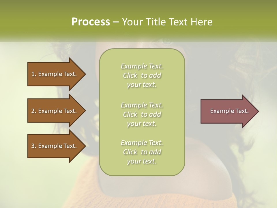 Smiling Girl PowerPoint Template