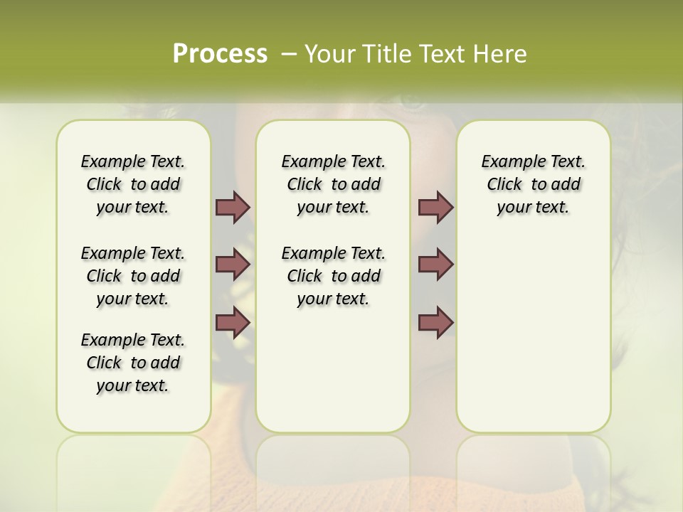 Smiling Girl PowerPoint Template