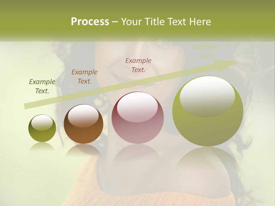 Smiling Girl PowerPoint Template