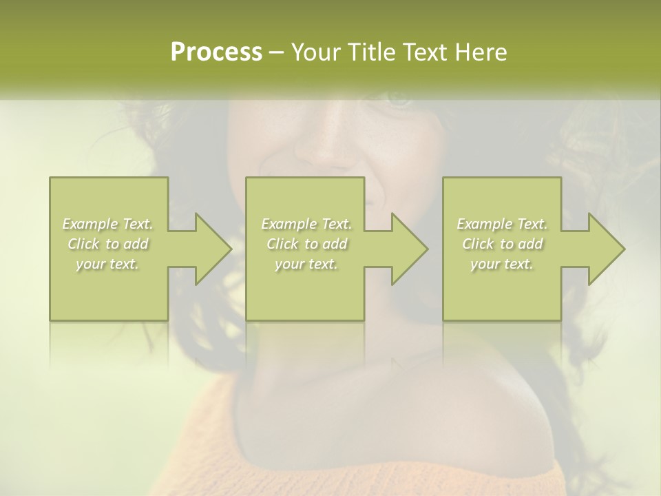 Smiling Girl PowerPoint Template