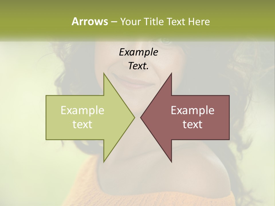 Smiling Girl PowerPoint Template