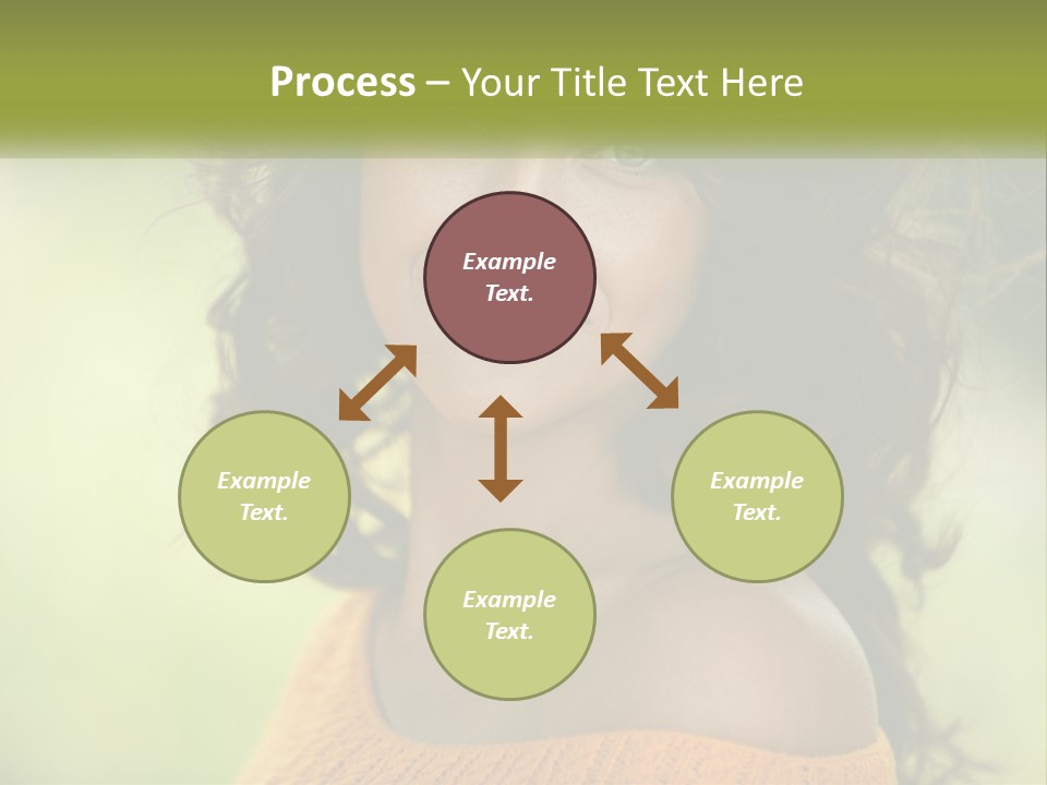 Smiling Girl PowerPoint Template