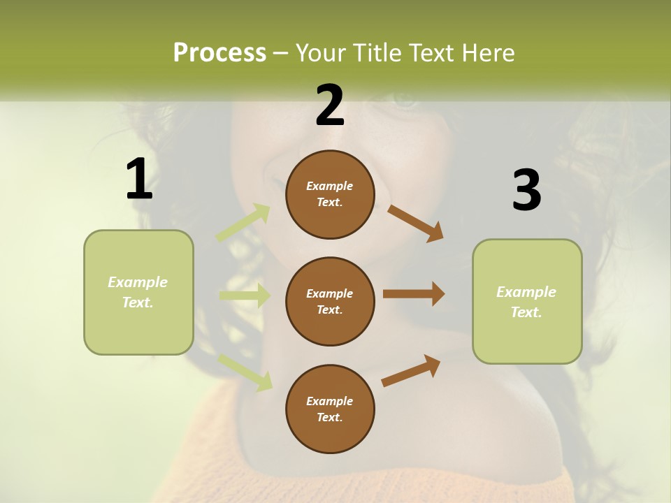 Smiling Girl PowerPoint Template