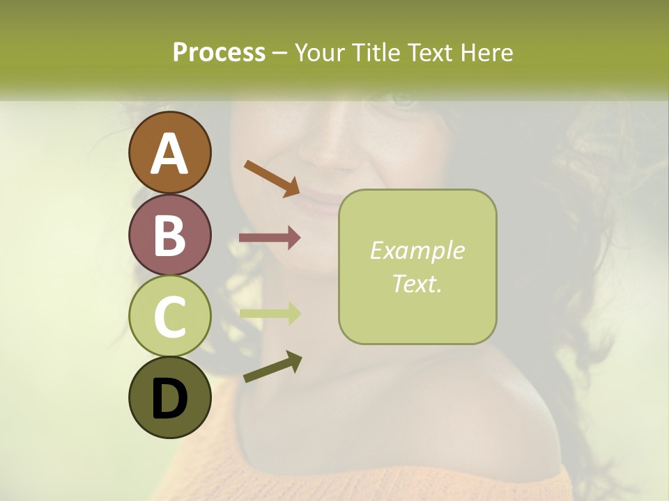 Smiling Girl PowerPoint Template