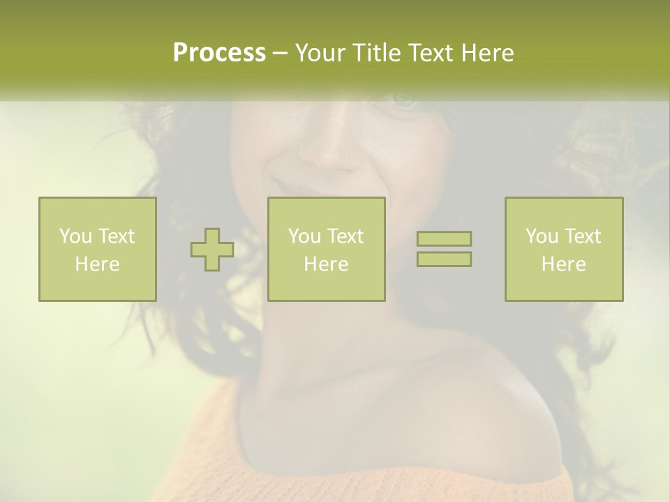 Smiling Girl PowerPoint Template