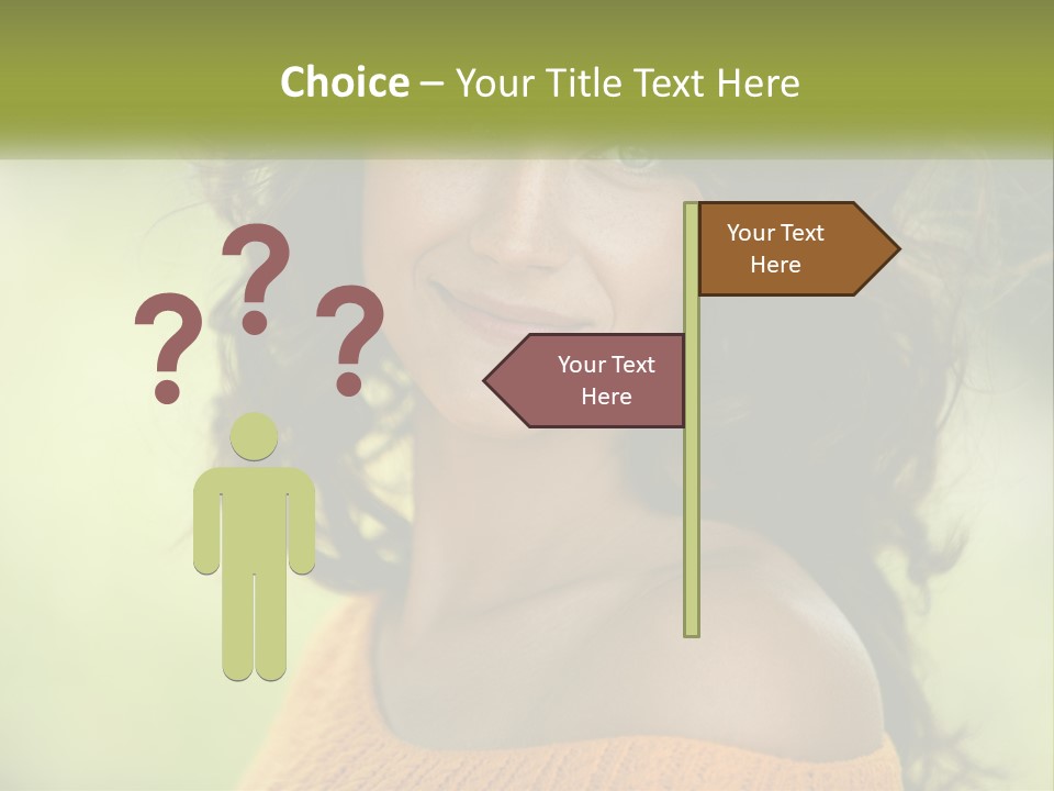 Smiling Girl PowerPoint Template