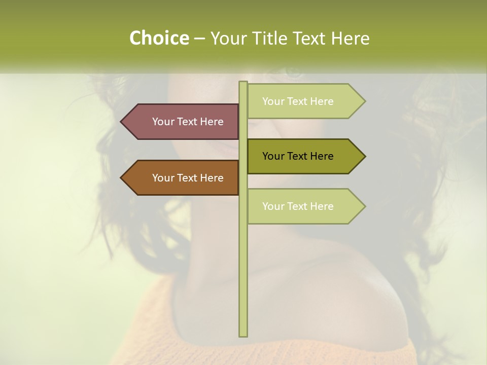 Smiling Girl PowerPoint Template