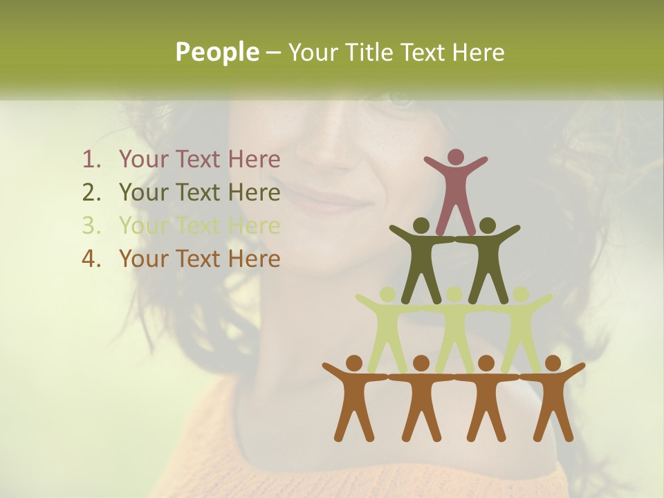 Smiling Girl PowerPoint Template