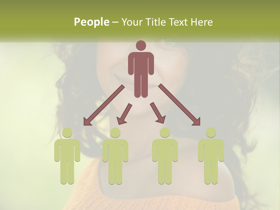 Smiling Girl PowerPoint Template